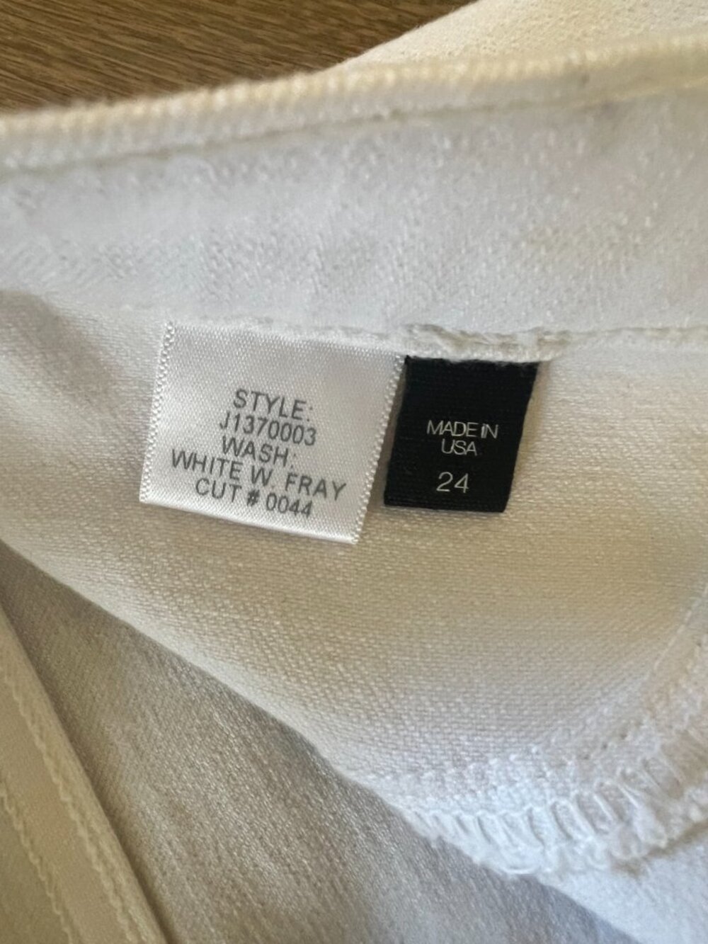 Veronica Beard Carolyn 10” Baby Boot White Jeans Size 24 NWT - Picture 7 of 7